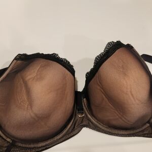 Nude/Black NURSING Bra